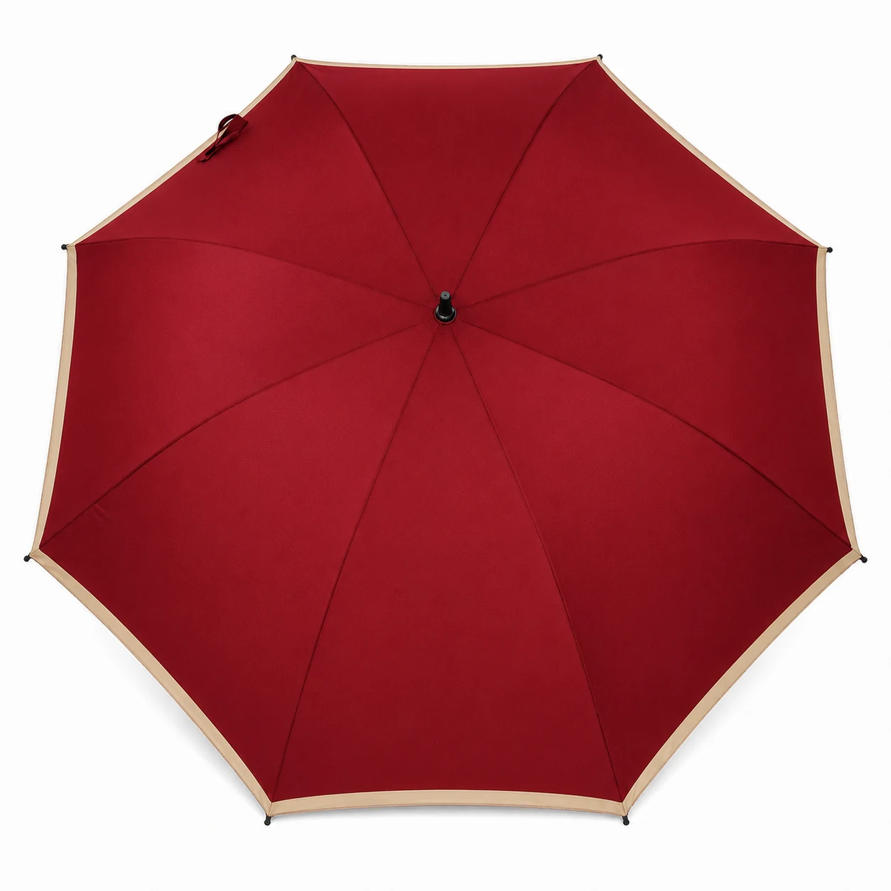 54 inch 8K custom logo manual straight umbrella top canopy view