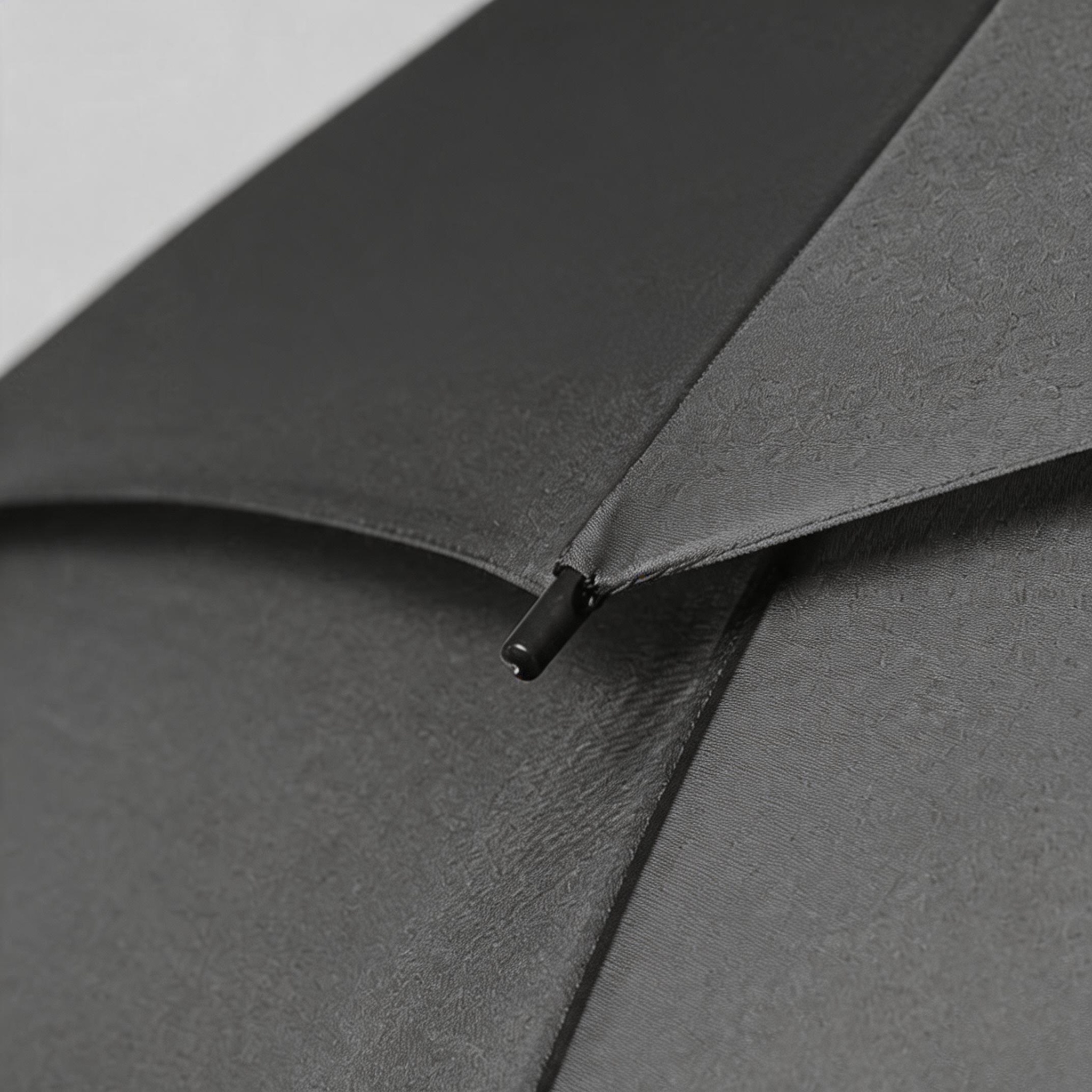 210D pongee fabric detail for double canopy windproof golf umbrella