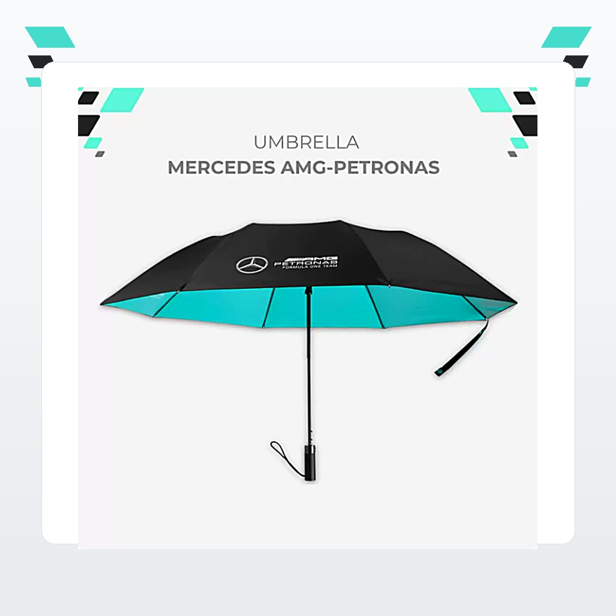 Custom logo two-fold automatic umbrella open canopy