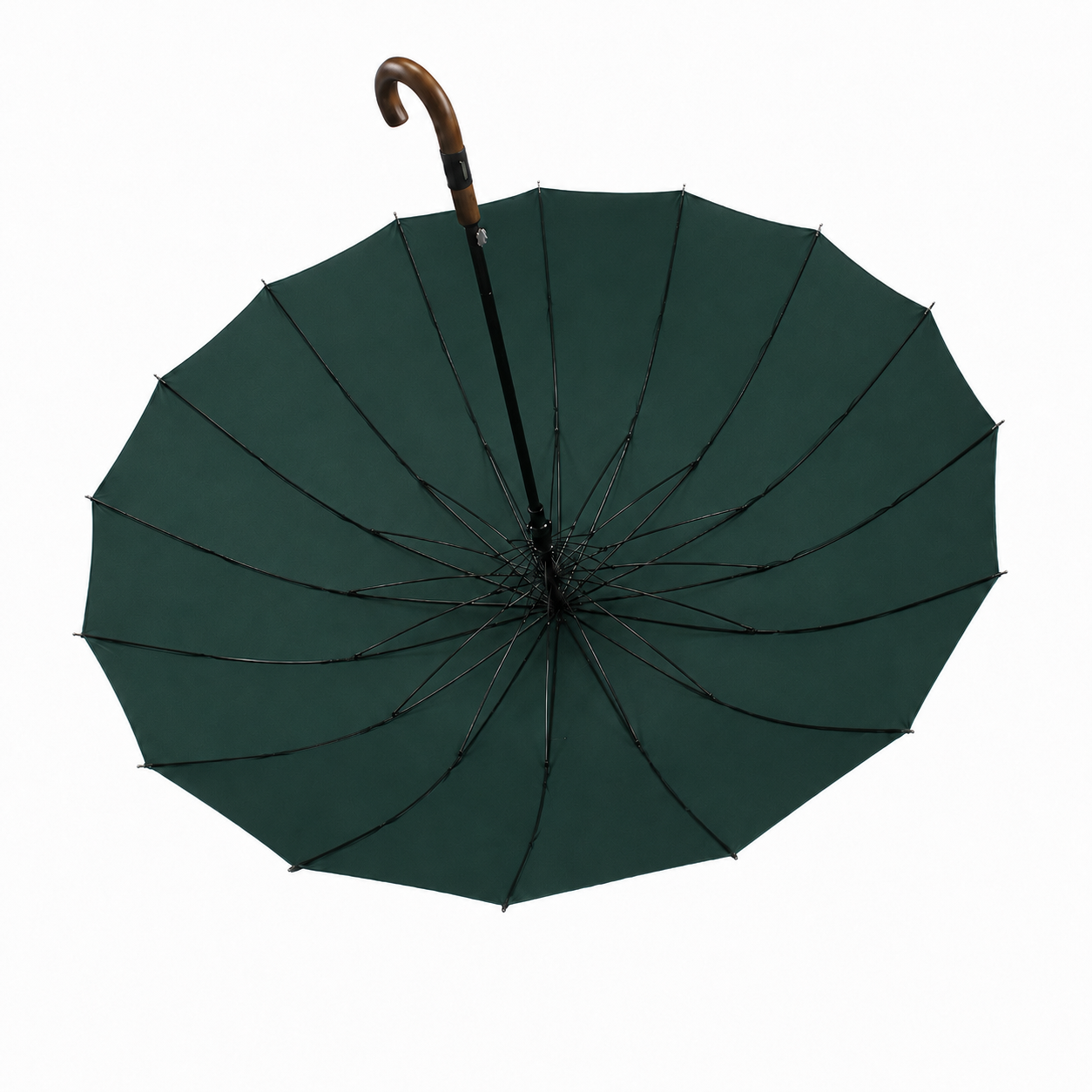 Aluminum alloy and fiberglass frame for custom straight umbrella