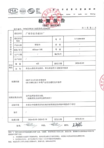 Custom umbrella quality inspection report record 748 page 2