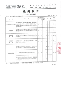 Custom umbrella quality inspection report record 748 page 3