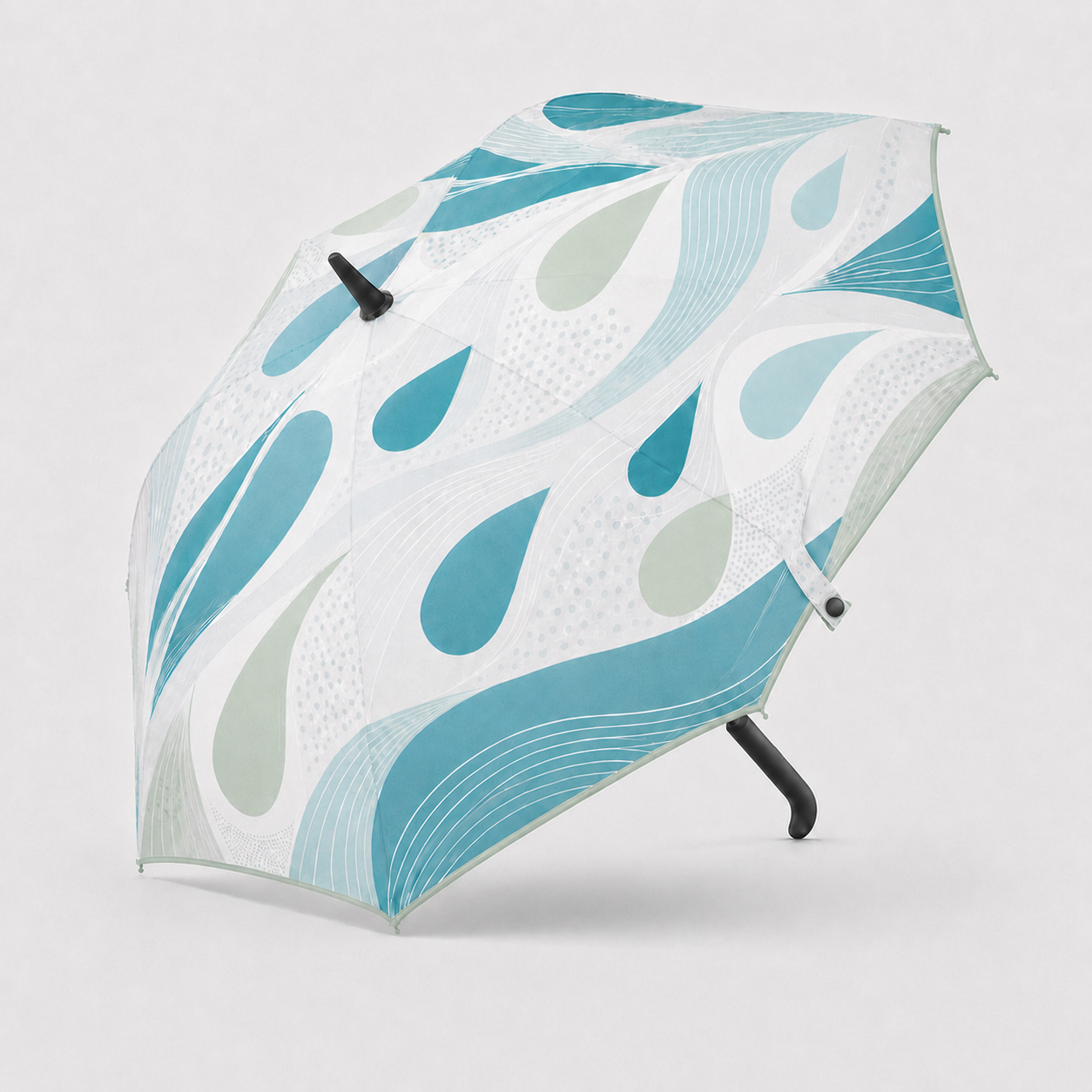 Full panel digital print umbrella canopy