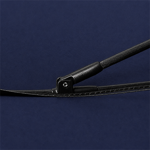 Aluminum shaft detail of Maserati automatic promotional umbrella
