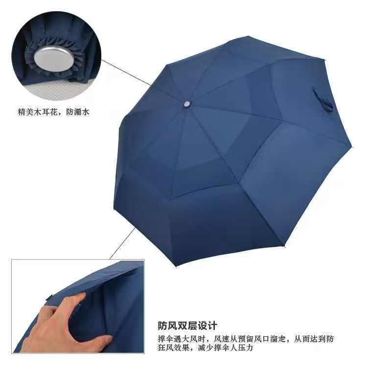 Product reference diagram of an overlapping vented double canopy and umbrella-top construction with original Chinese labels